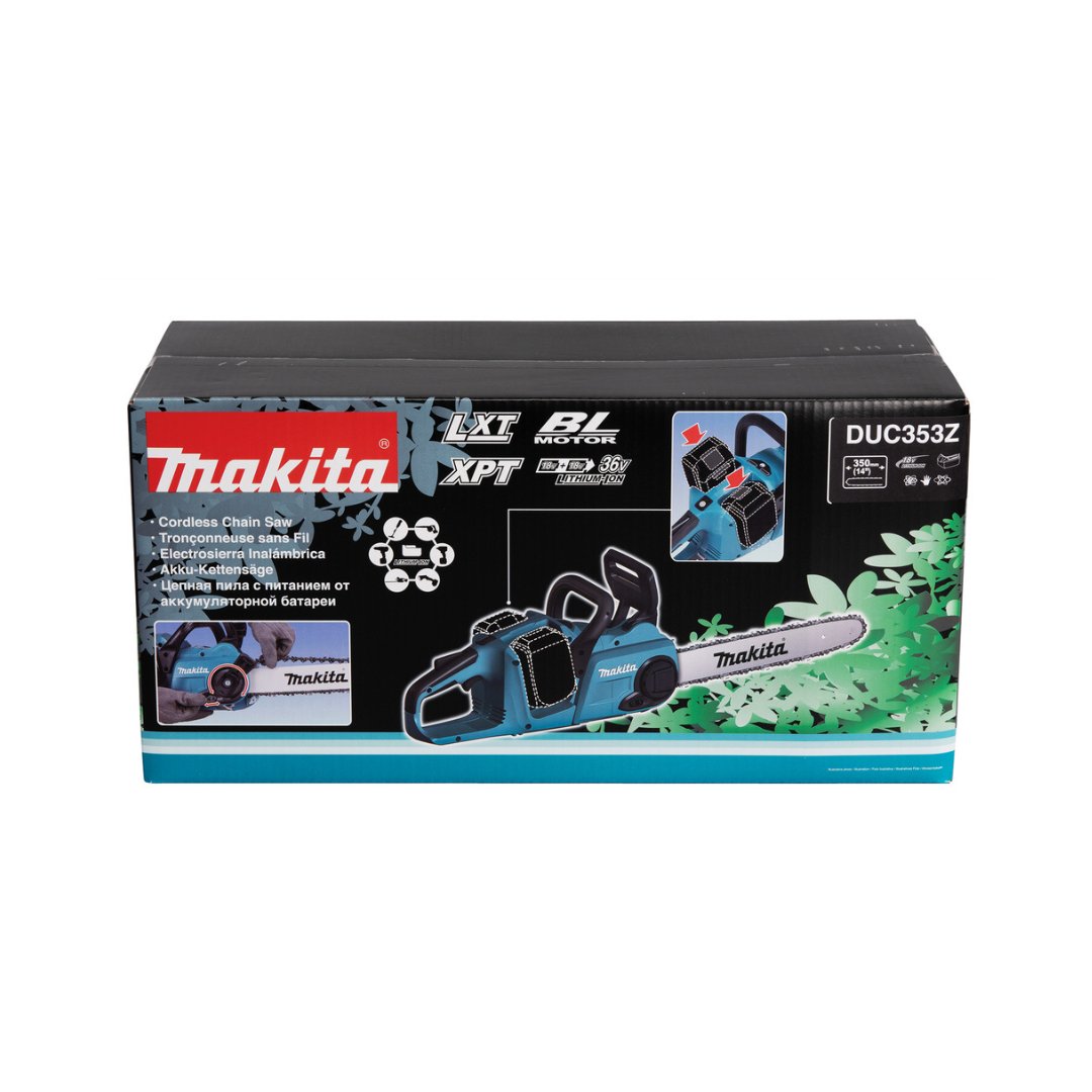 Motosega a Batteria 18Vx2 BL LXT - 35 cm DUC353Z - MAKITA - Viridi