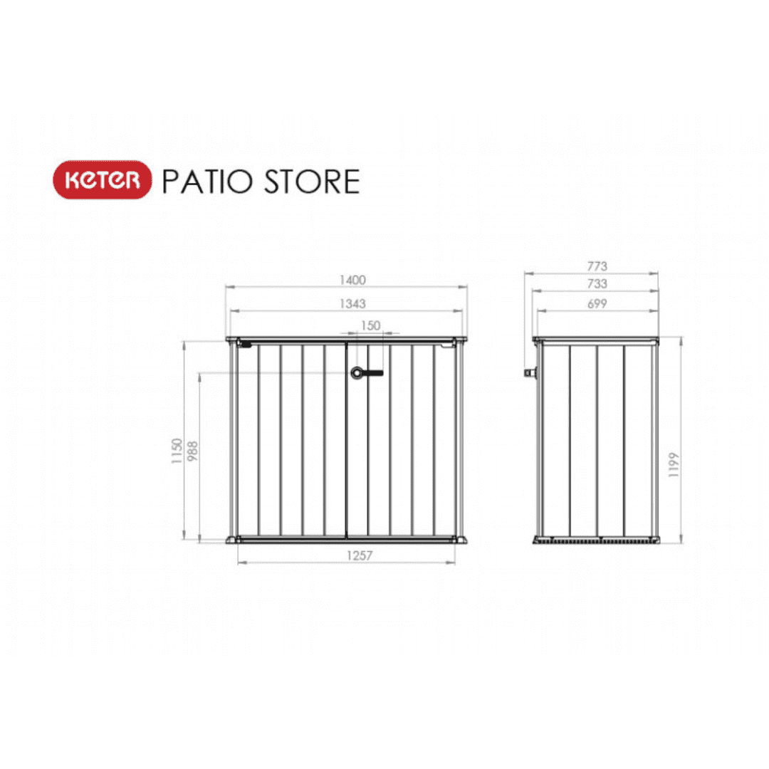 PATIO-STORE K232781 - KETER - Viridi